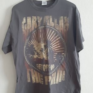 L Brown Gary Allen Concert T-shirt